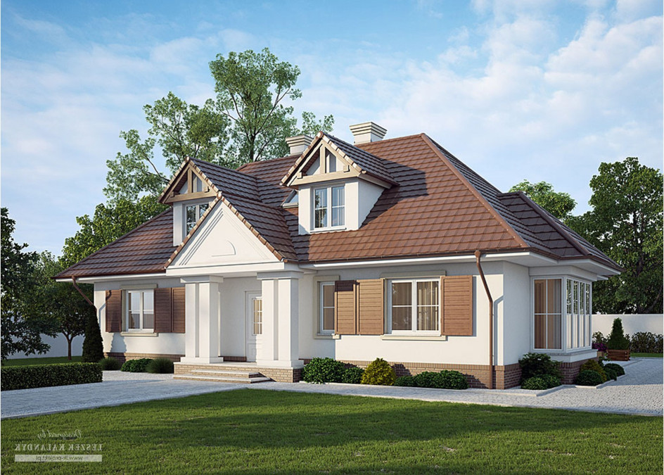 Budowa domu LK&605 (odbicie lustrzane) z New-House