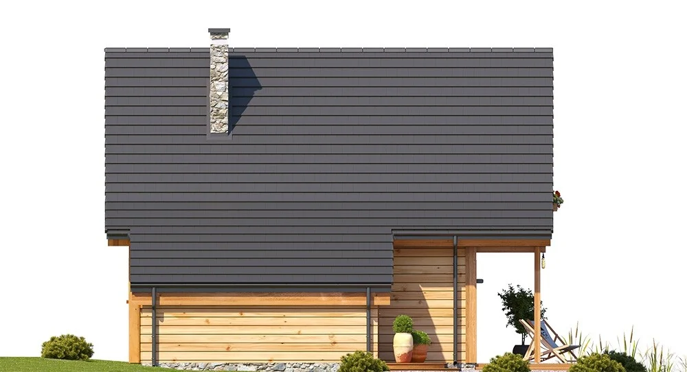 Chatka 2 drewniana - miniatura 3