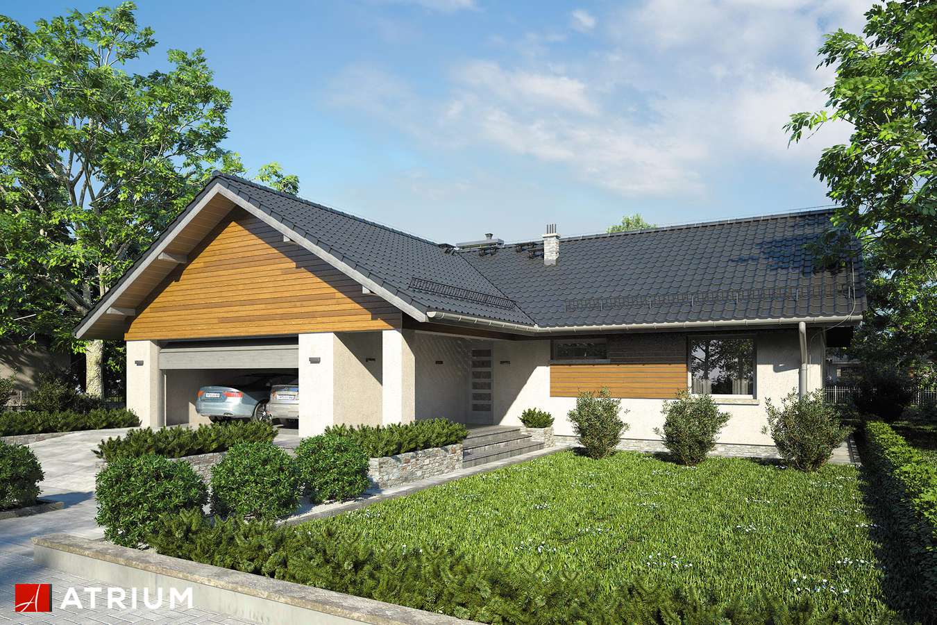 budowa domu Sekwoja (odbicie lustrzane) - New-House