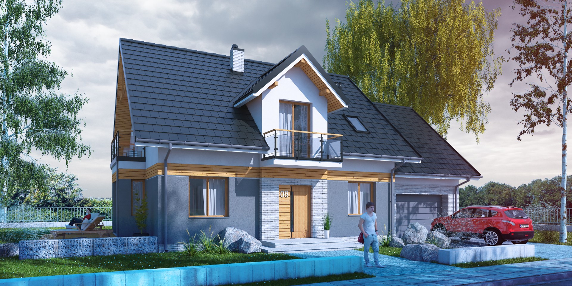 budowa domu Accretus II G1 - New-House