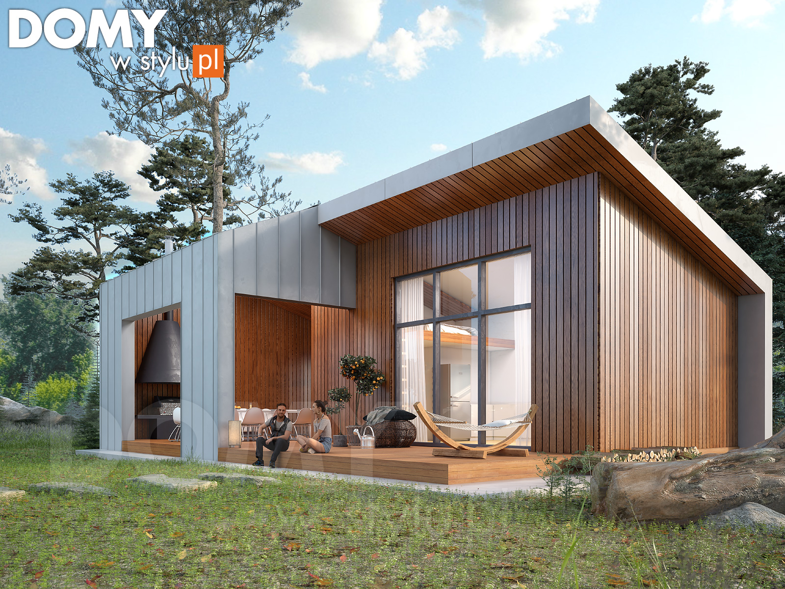 budowa domu Śmiałek dr-S (odbicie lustrzane) - New-House