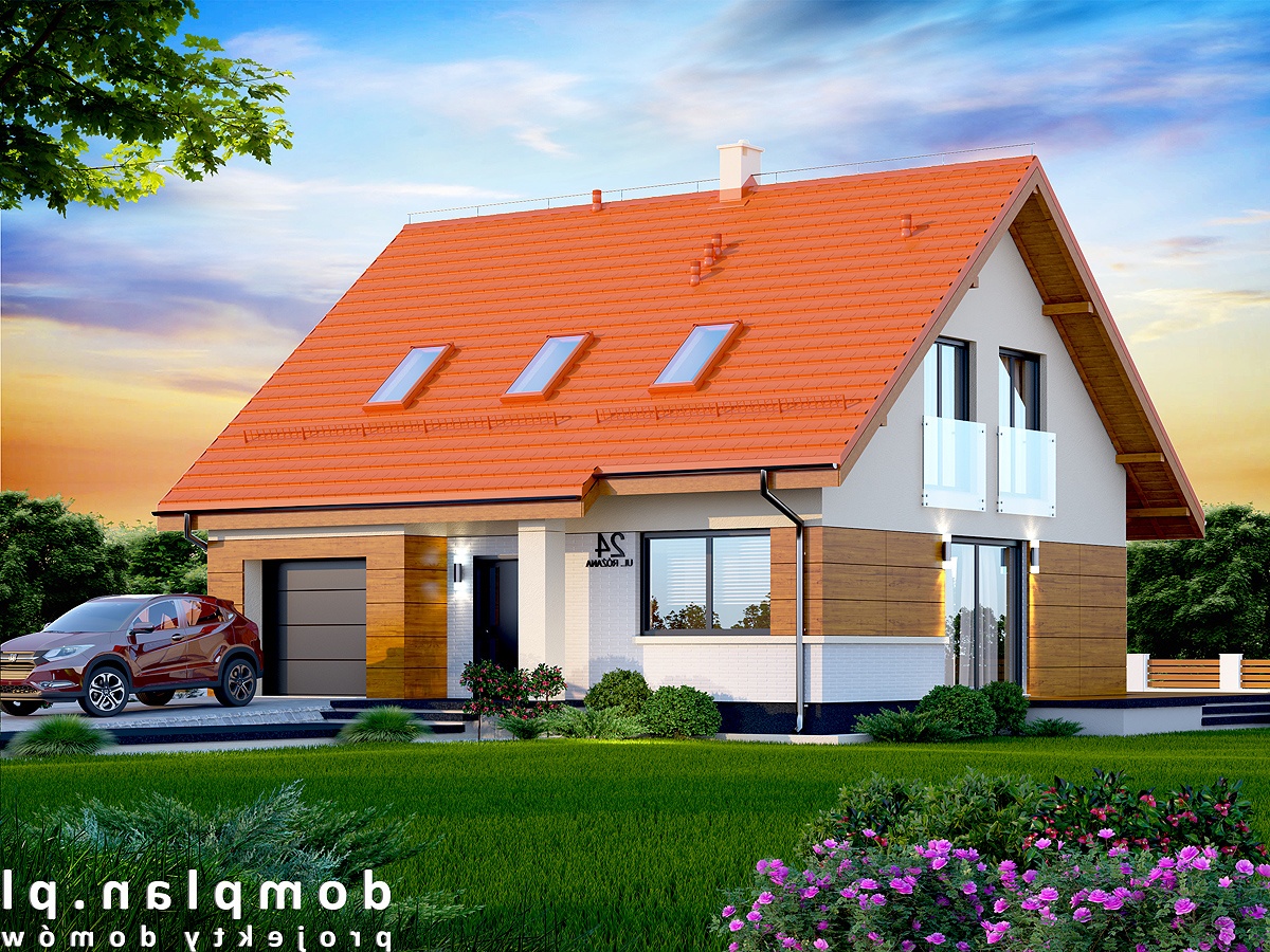 budowa domu MARSALA XS (Odbicie lustrzane) - New-House