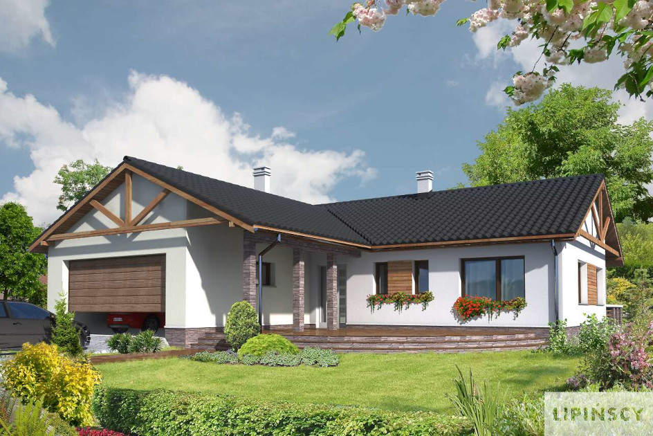 Budowa domu Walencja II DCB49a (odbicie lustrzane) z New-House