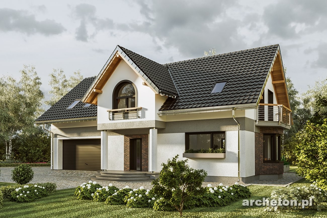 budowa domu Dymsza Polo G2 (odbicie lustrzane) - New-House