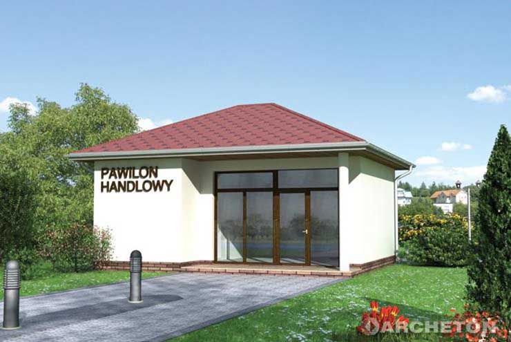 budowa domu Pawilon handlowy 02 - New-House
