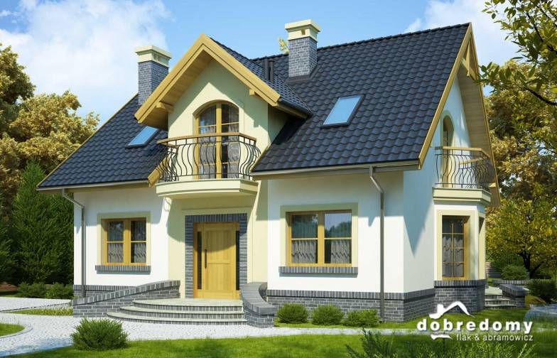 budowa domu Ambrozja Nowa III odbicie lustrzane - New-House
