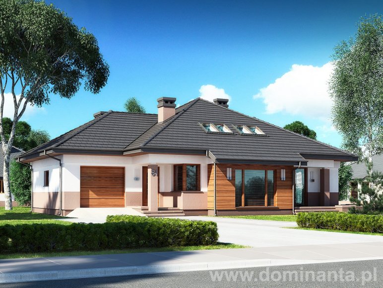 budowa domu SZEHEREZADA N (Odbicie lustrzane) - New-House