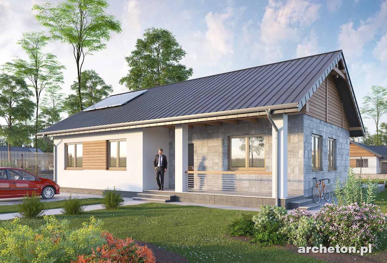 budowa domu Modrzyk Solis - New-House