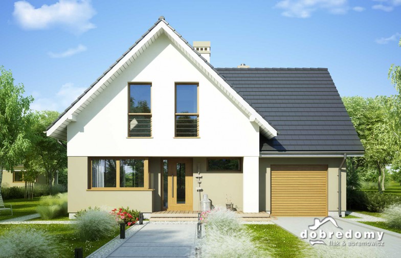 budowa domu Dawid II odbicie lustrzane - New-House