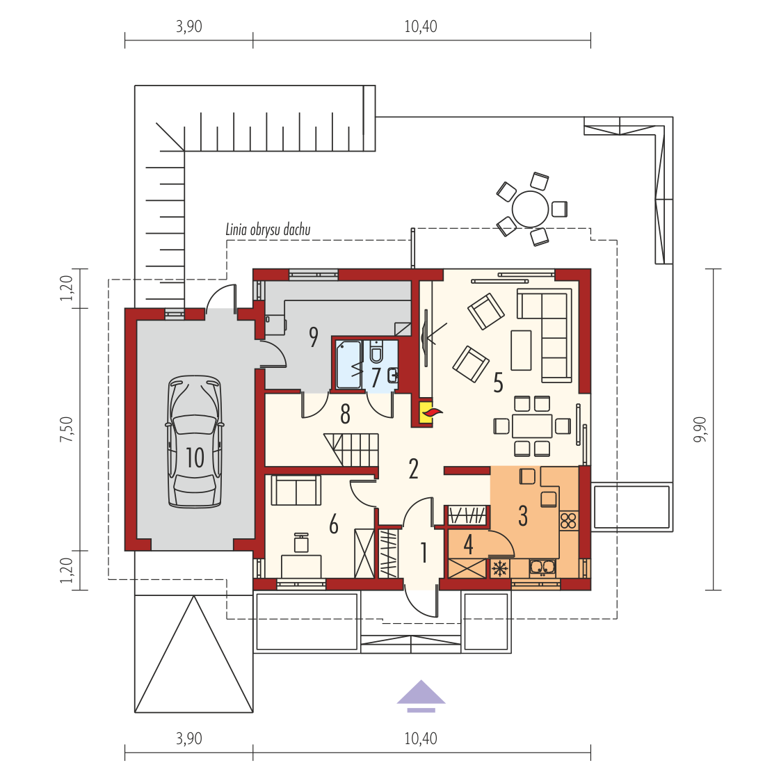 E5 G1 ECONOMIC (wersja D) (odbicie lustrzane) - miniatura 4