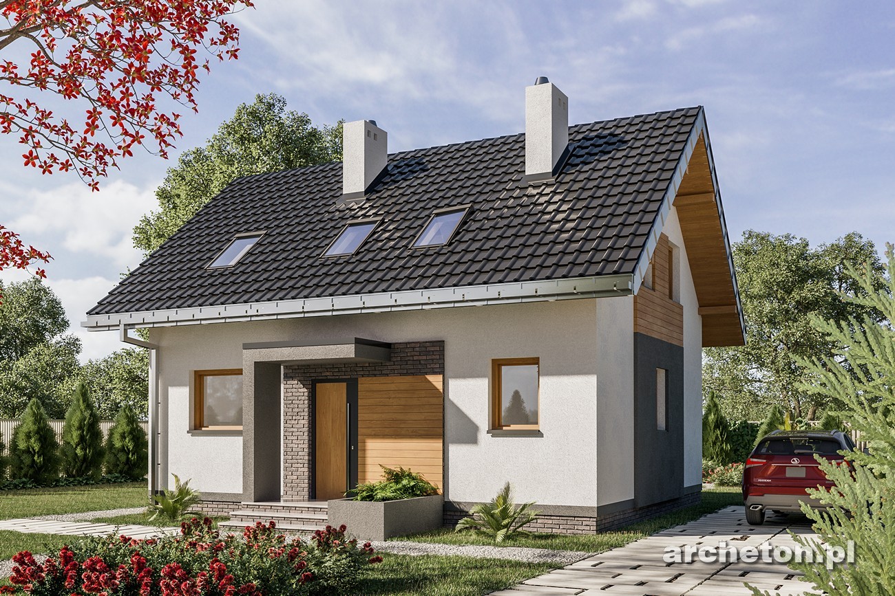 budowa domu Drops (odbicie lustrzane) - New-House