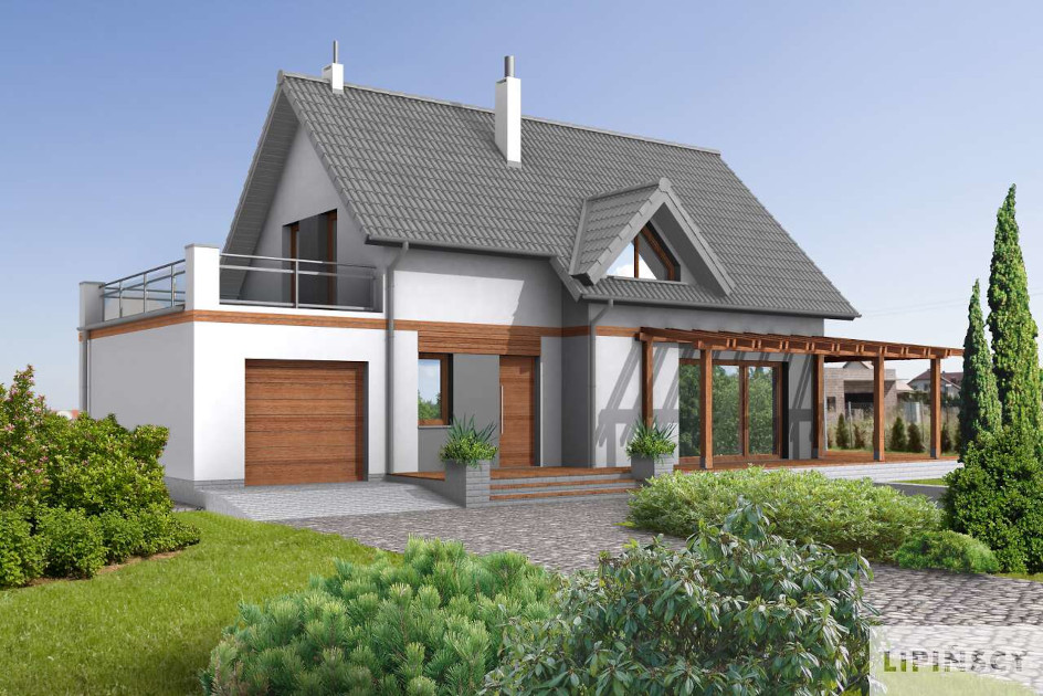 Budowa domu Tokio DCP190 (odbicie lustrzane) z New-House