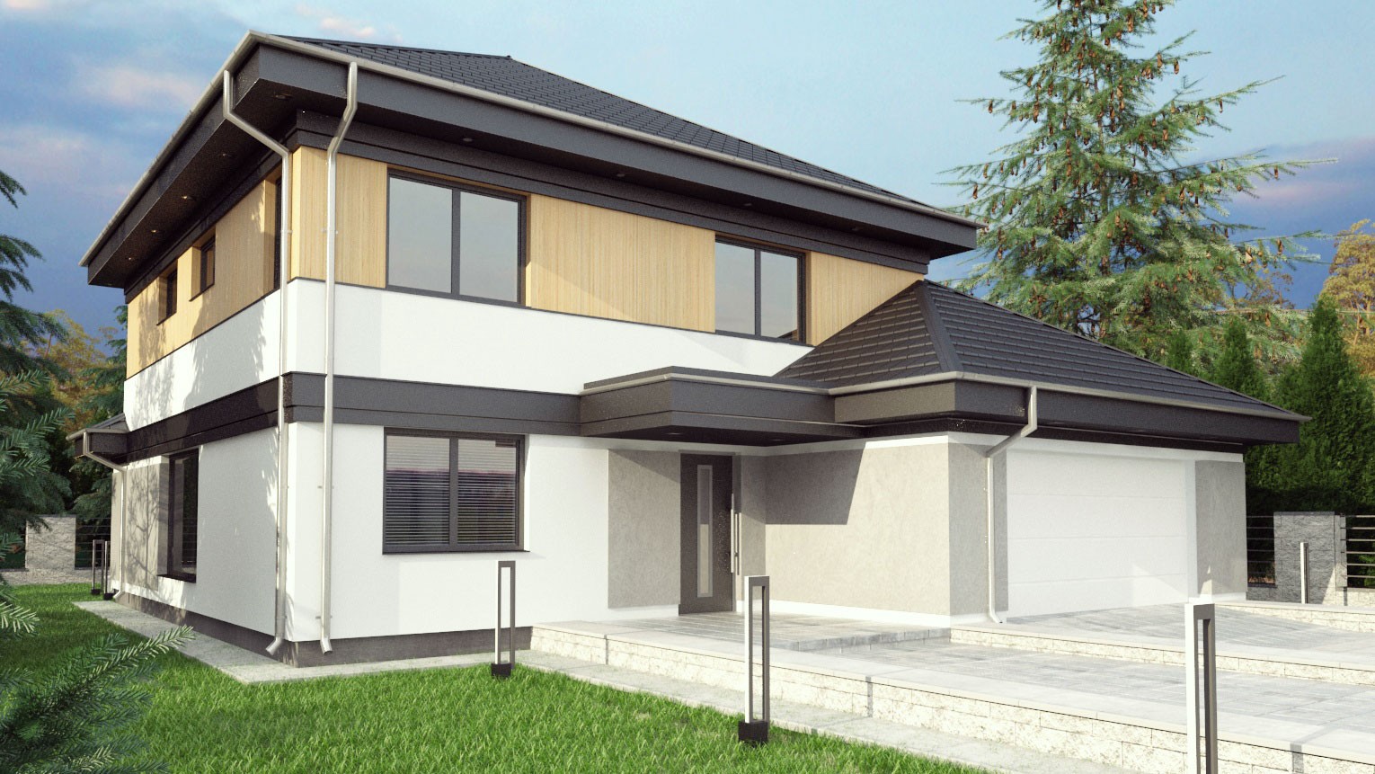 budowa domu uA41v1 - New-House