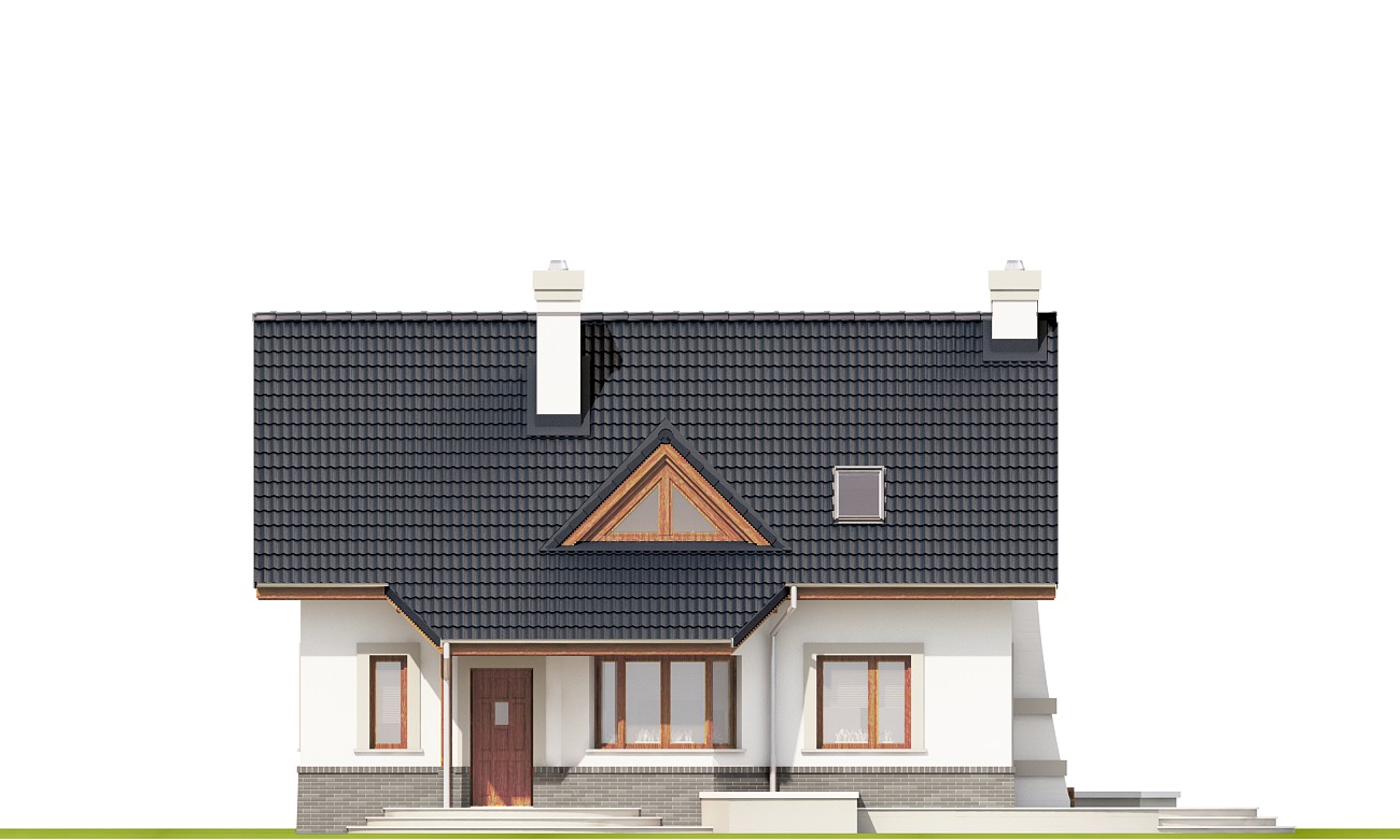 Agatka II styl bez garażu [B] (odbicie lustrzane) - miniatura 2