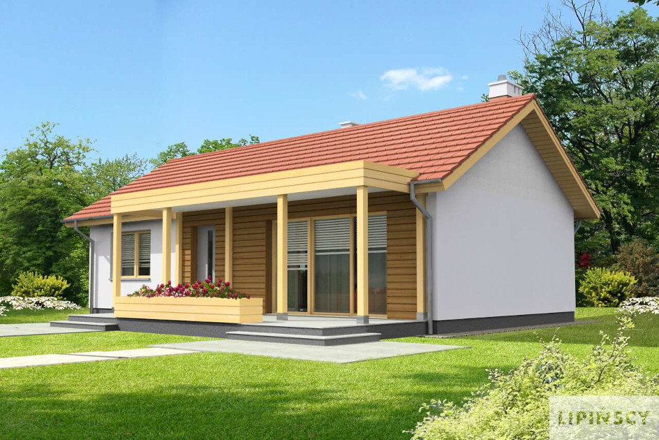 Budowa domu Itaka II LMB120a (odbicie lustrzane) z New-House