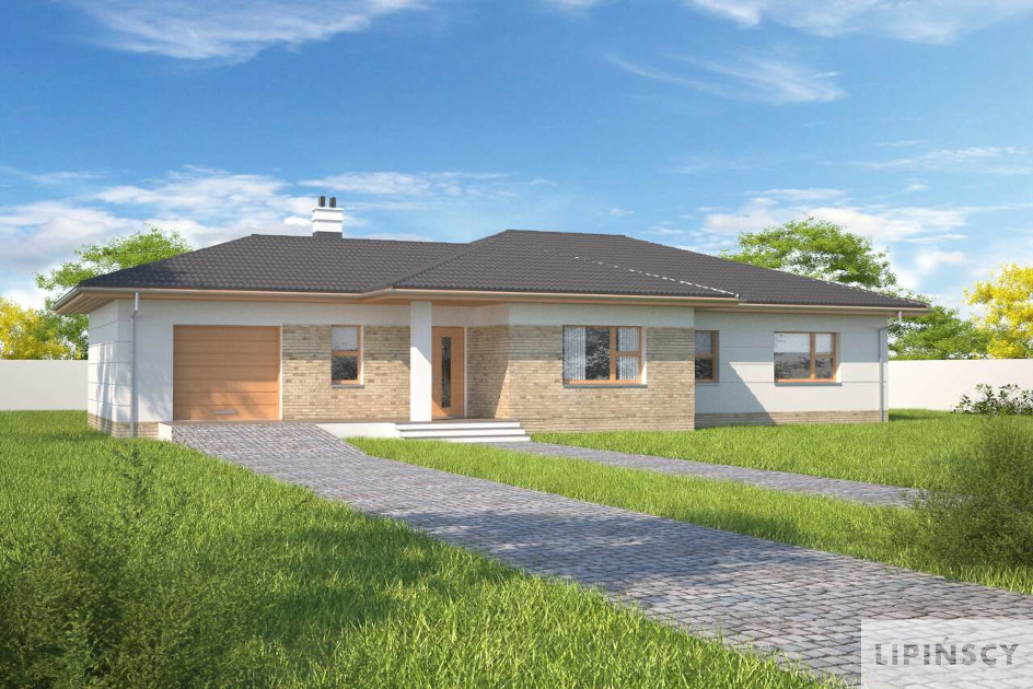 Budowa domu Palermo DCB100 (odbicie lustrzane) z New-House