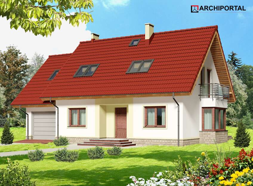 budowa domu Izolda II (odbicie lustrzane) - New-House