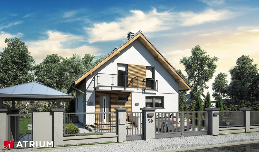 budowa domu GL1235 Konkret III (odbicie lustrzane) - New-House