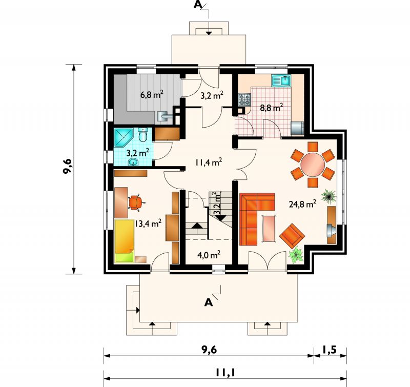 Mewa (odbicie lustrzane) - miniatura 3