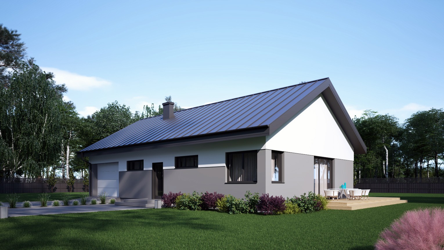 budowa domu uA177v1 - New-House