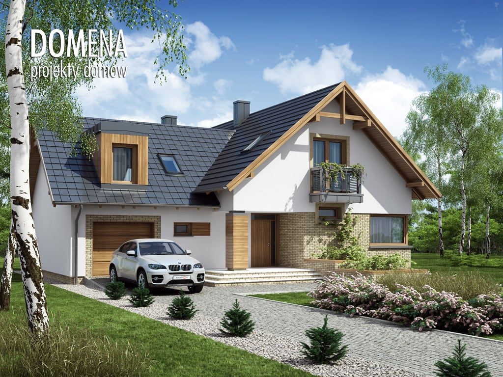 budowa domu Archimedes (Odbicie lustrzane) - New-House