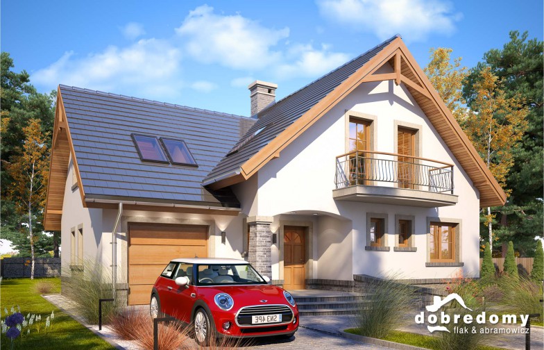 budowa domu Tuliusz IV odbicie lustrzane - New-House