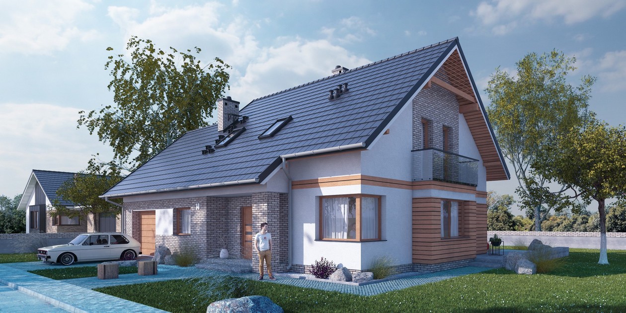budowa domu Asymmetricus I G1 - New-House