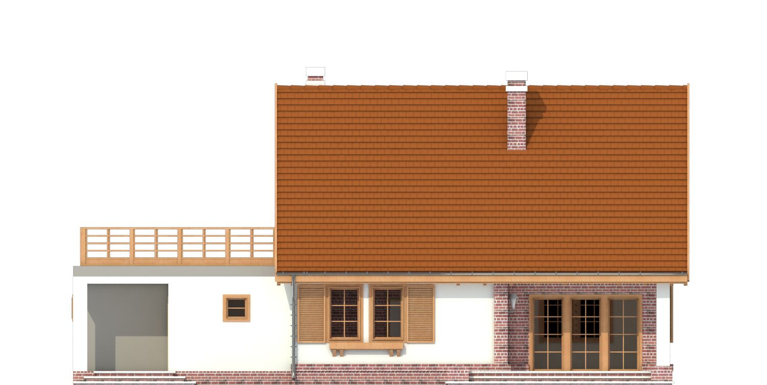 Bażant II z garażem 2-st. [A1] (odbicie lustrzane) - miniatura 4