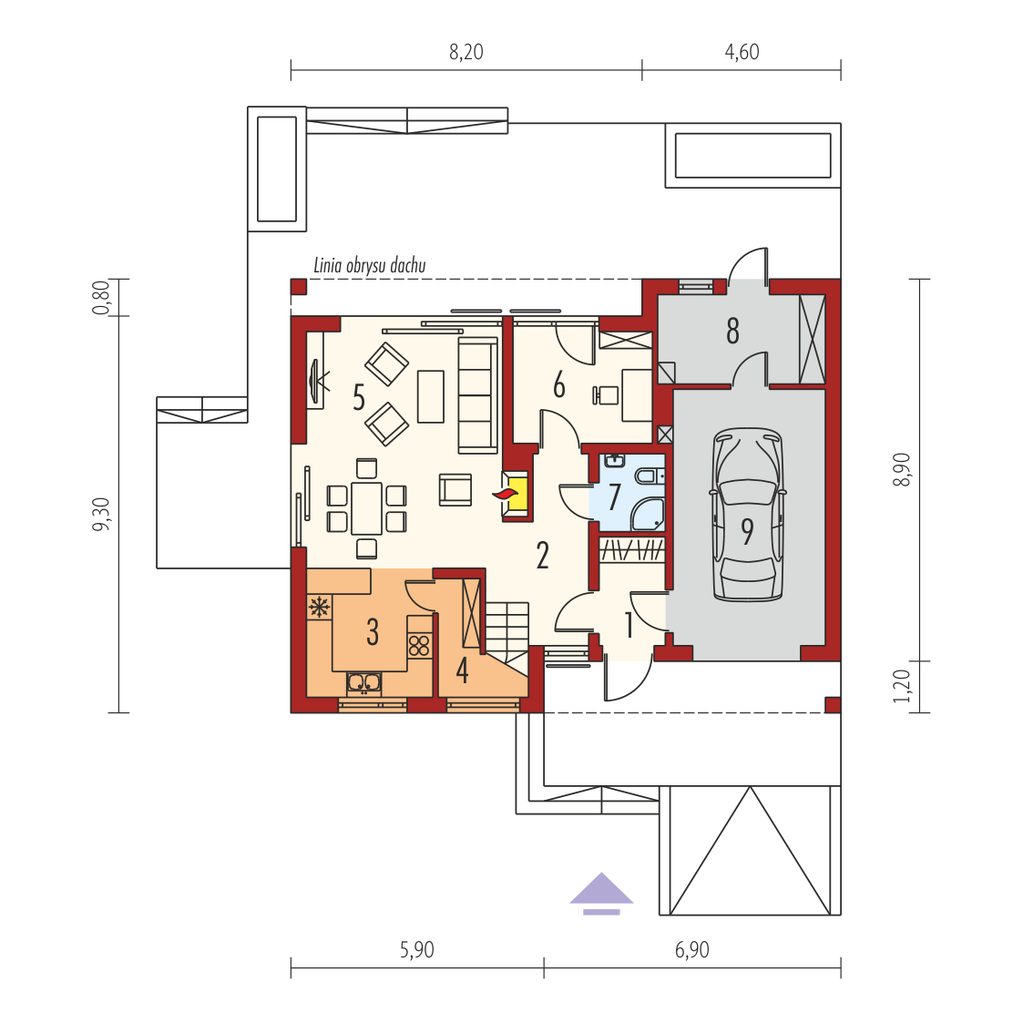 E4 G1 ECONOMIC (wersja A) (odbicie lustrzane) - miniatura 5