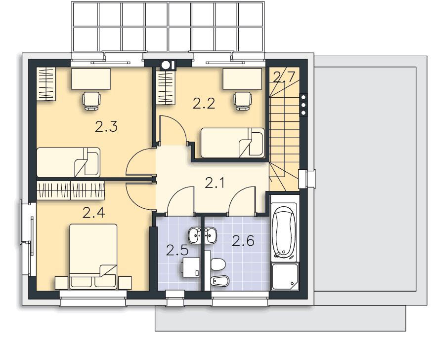 Edynburg II DCP291a (odbicie lustrzane) - miniatura 3