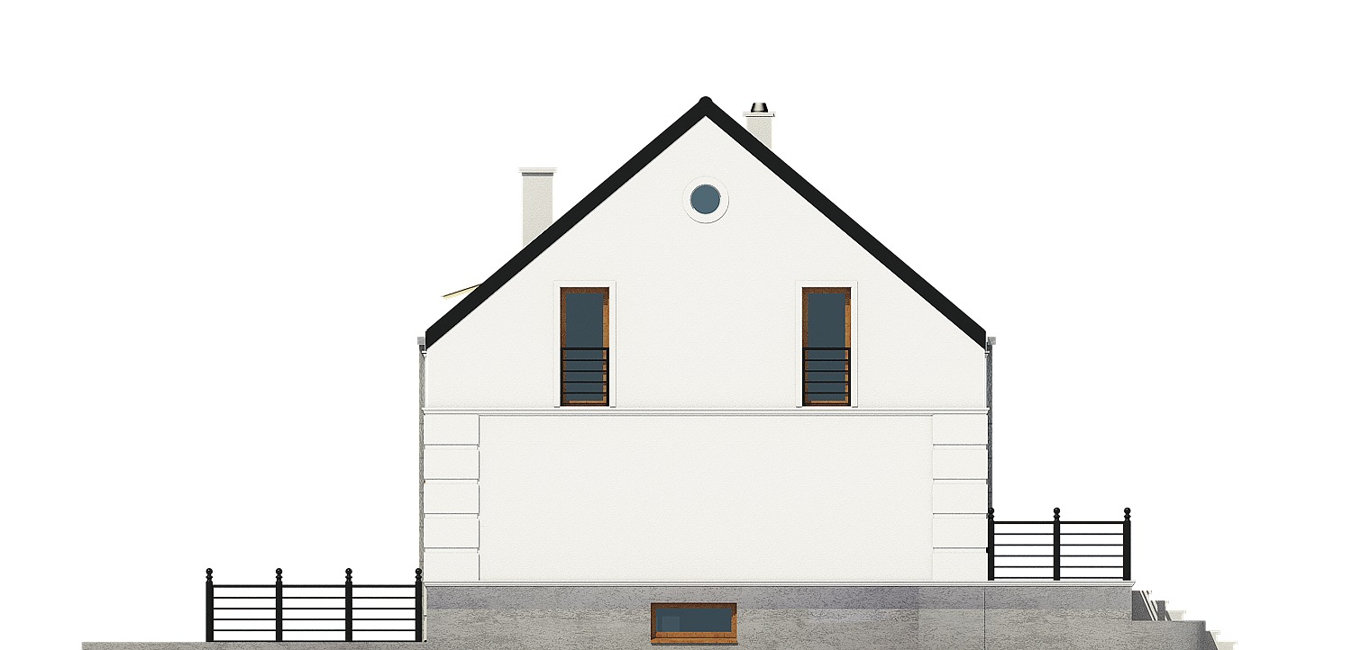 Grab z garażem 1-st. [A] (odbicie lustrzane) - miniatura 3