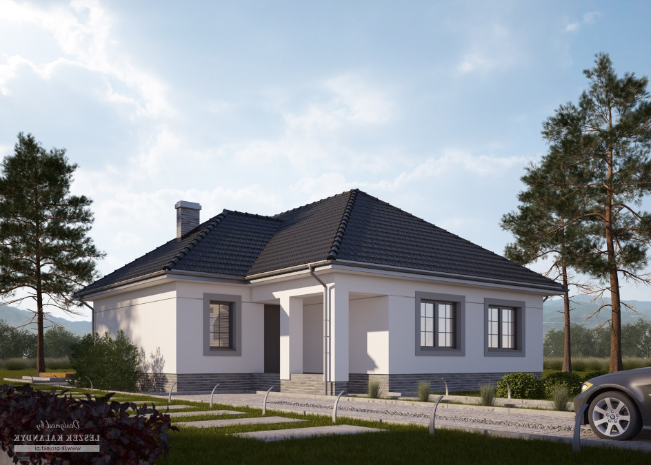Budowa domu LK&172 (odbicie lustrzane) z New-House