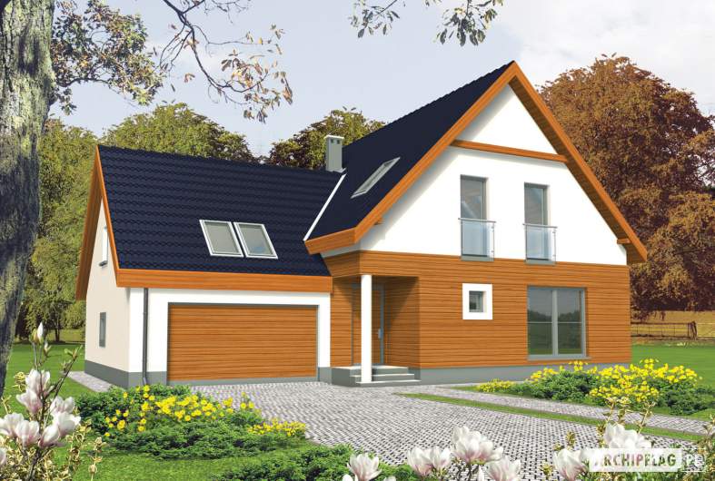 budowa domu Fabrycja G2 (odbicie lustrzane) - New-House