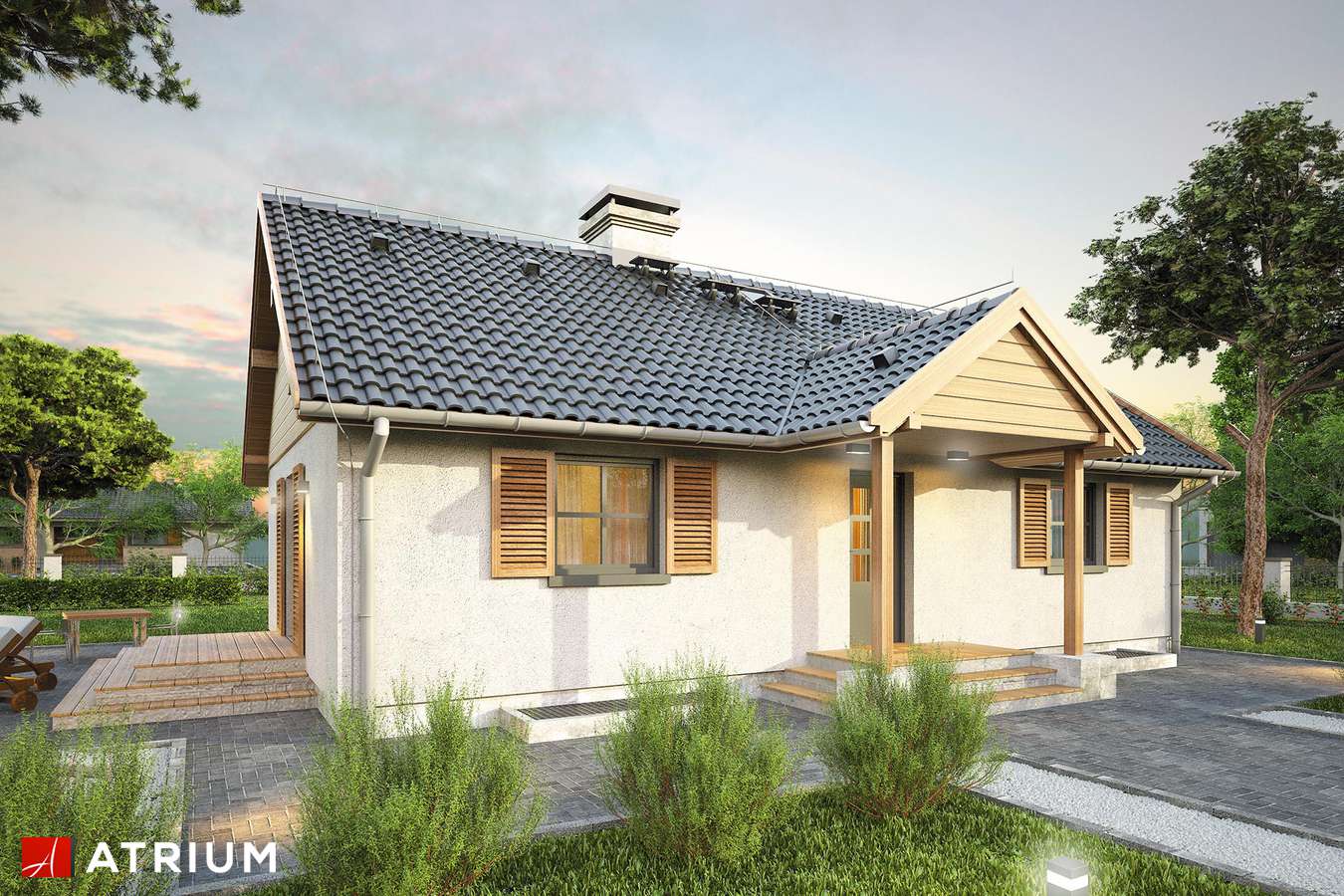 budowa domu Wilga II (odbicie lustrzane) - New-House