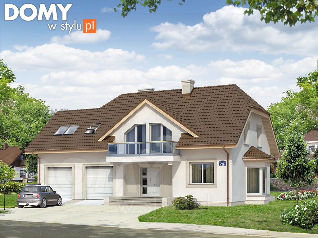 budowa domu Rubin 2 (Odbicie lustrzane) - New-House