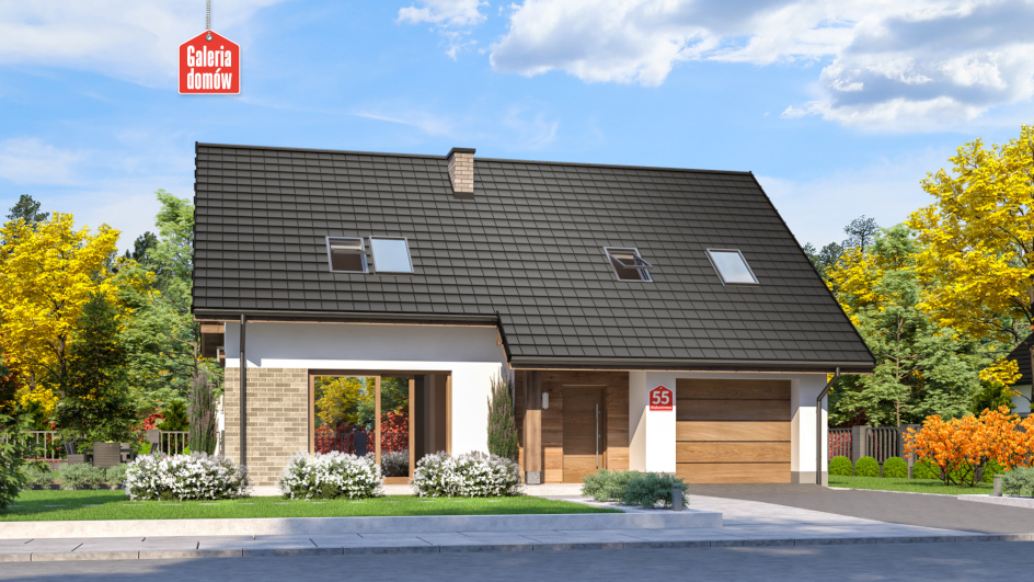 Budowa domu Dom przy Alabastrowej 55 z New-House