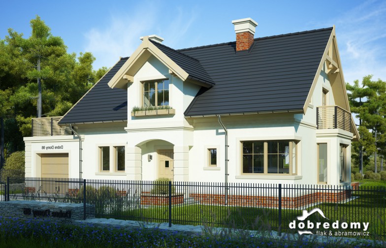 budowa domu Kreta I A (odbicie lustrzane)- New-House