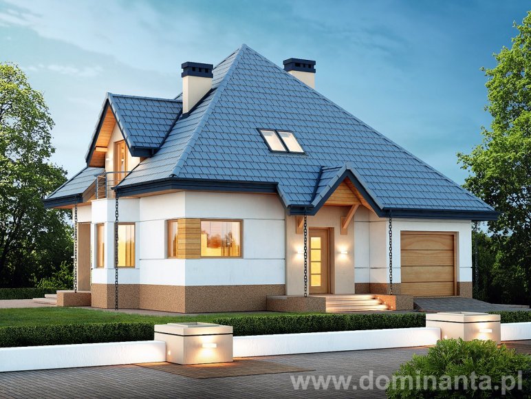budowa domu Żwirek N (Odbicie lustrzane) - New-House