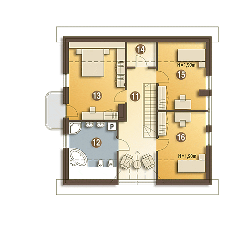 Amanda z garażem 1-st. [A] - miniatura 9
