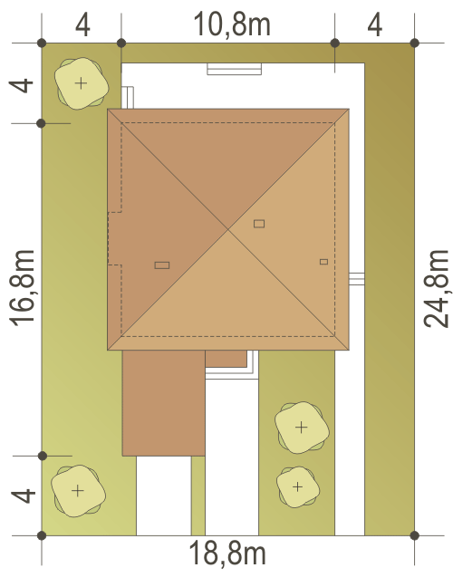 Tamara z garażem 1-st. [A] - miniatura 9