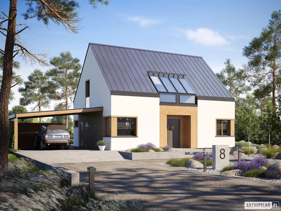 Budowa domu Neli W2 ENERGO PLUS (odbicie lustrzane) z New-House