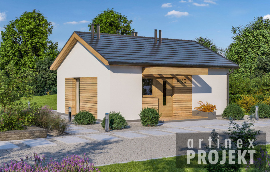 Budowa domu D314 (odbicie lustrzane) z New-House
