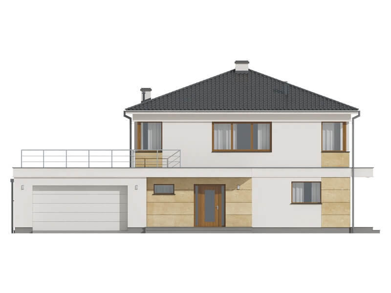 budowa domu - Bitola (odbicie lustrzane) - New-House