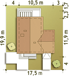 Iza trend z garażem 1-st. [A2] (odbicie lustrzane) - miniatura 10