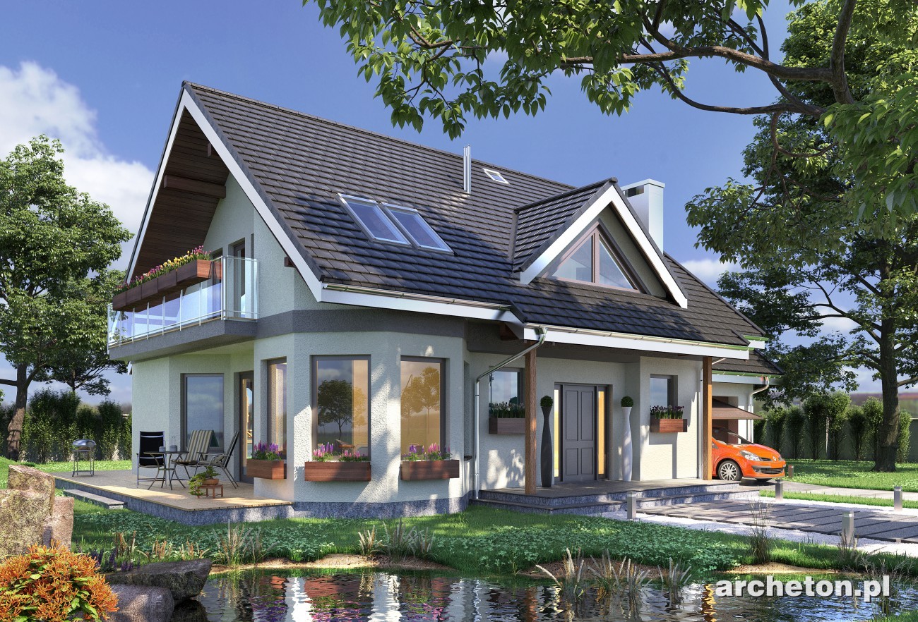 budowa domu Maja Grota (odbicie lustrzane) - New-House