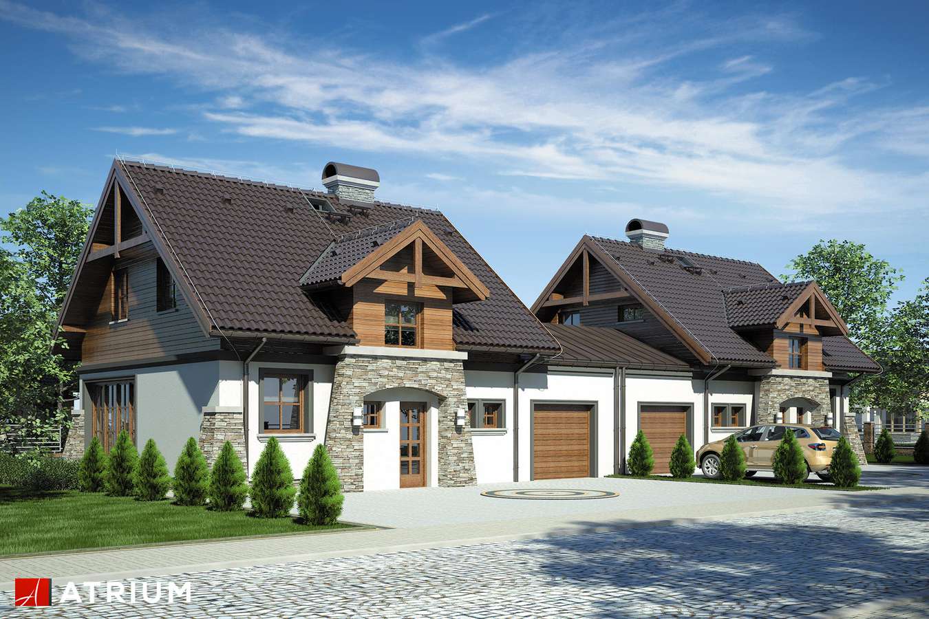 budowa domu Porto Duo - New-House