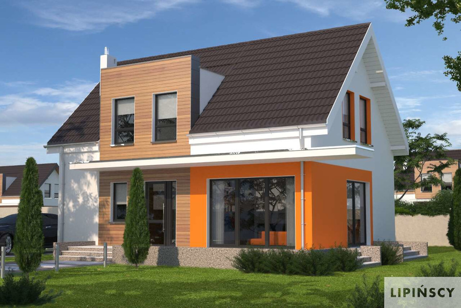 Budowa domu Hawr LMP288 (odbicie lustrzane) z New-House
