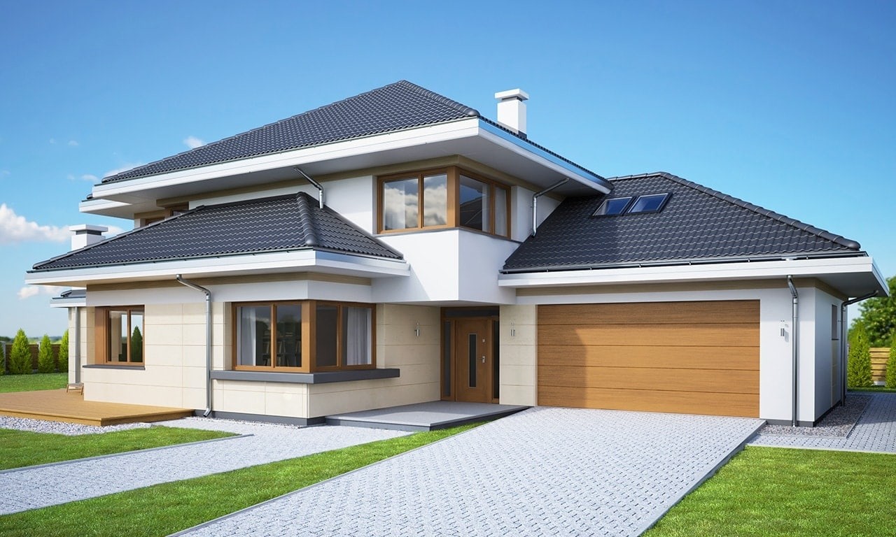 budowa domu Dom z Widokiem 3 wariant E - New-House