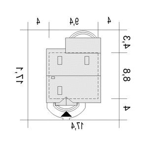 Nela II bez garażu [B] (odbicie lustrzane) - miniatura 10