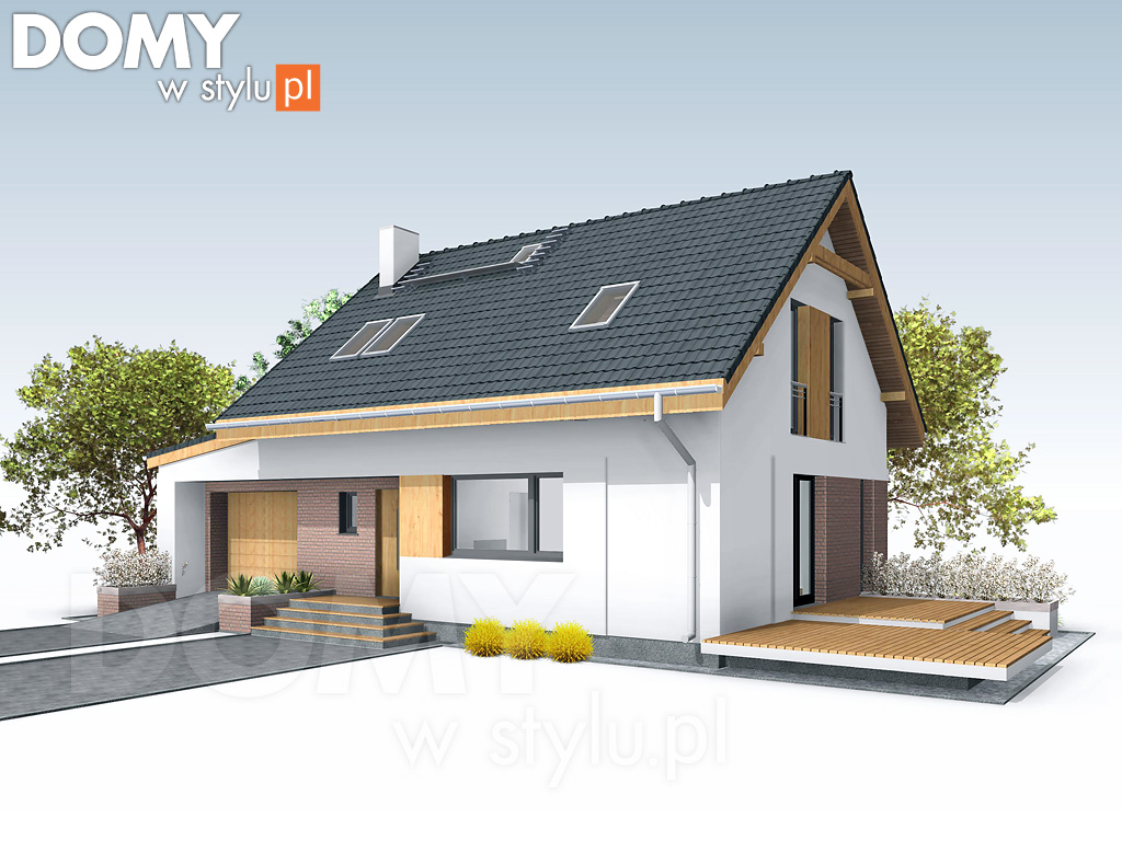 budowa domu Jagoda 4 (Odbicie lustrzane) - New-House
